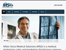 Tablet Screenshot of ms2medical.com